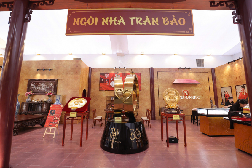 Hoạt động trải nghiệm miễn phí tại gian trưng bày Ngôi nhà Trân Bảo